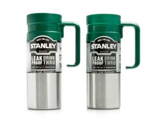 Stanley 16oz. Stainless Steel Leak Proof Travel Mug   2 Pack