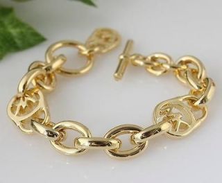 Newly listed 2012 New Gold Michael Kors Logo Lock Charm Bracelet $95 