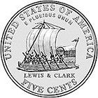 Cents, 2004, Jefferson   Westward Expansion   Lewis Clark 