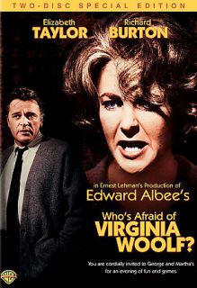 Whos Afraid of Virginia Woolf DVD, 2006, 2 Disc Set, Special Edition 