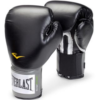 everlast boxing pro style 14 oz training gloves black time