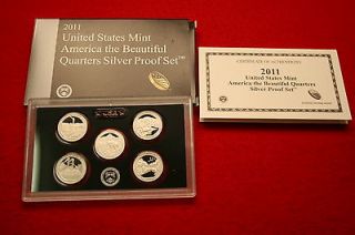 2011 silver 5 piece proof set 25 available 