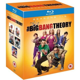 The Big Bang Theory   Seasons 1 2 3 4 & 5   Complete Box Set   Blu Ray 
