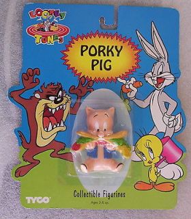 Looney Tunes Porky Pig Collectible Figure MIP TYCO 1994 Figurine