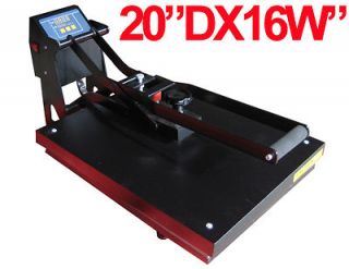 Professional 20 X 16 T Shirt Heat Press Screen Printing Digital New 