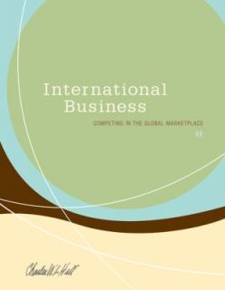 International Business by Charles W. L. Hill 2010, Hardcover