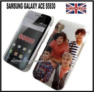NEW ONE DIRECTION 1D HARD BACK CASE COVER FOR SAMSUNG GALAXY ACE S5830