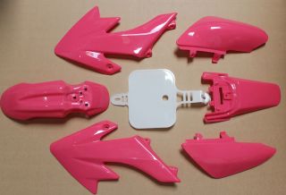 NEW Pink Plastic Kit Honda CRF50 XR50 CRF XR 50 SDG SSR Pro Pit Dirt 
