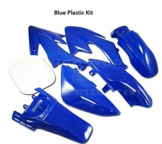 NEW BLUE COLOR STYLE Plastic Kit Honda XR50 CRF50 CRF XR 50 POCKET 