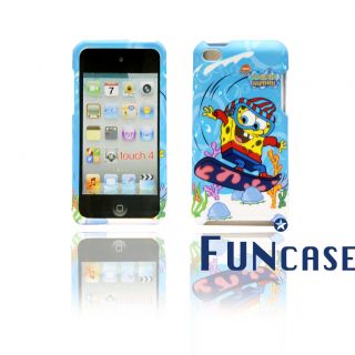 SpongeBob SquarePants iPod Touch 4 hard case with Faceplate snap on 
