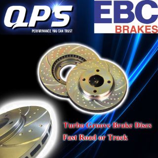   Groove Front Brake Discs for Chevrolet Camaro 5.7 Performance Package