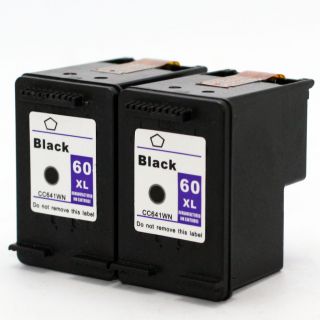 pk HP 60XL 60XL Black Ink Cartridge CC641WN 60 XL