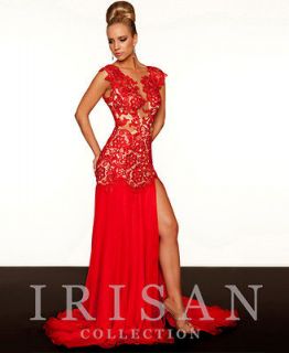 Lace Carving Hollow Backless Floor length Formal Evening Dress Custom 