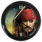 Pirates of the Caribbean Captain Jack Sparrow Johnny Depp Black Wall 