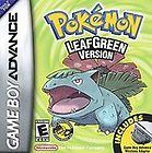 Pokemon LeafGreen Version Nintendo Game Boy Advance, 2004