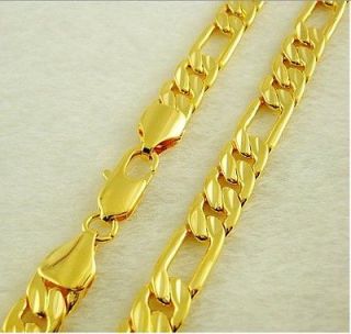 23 Inches 58g 18K Solid Yellow Gold GF Mens Necklace Chain C28