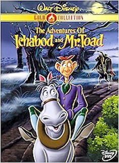The Adventures of Ichabod and Mr. Toad DVD, 2000, Gold Collection 