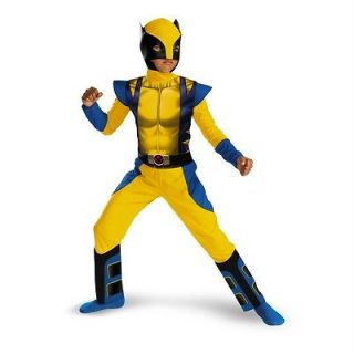 Wolverine X Men Origins Classic Child Costume Size: 7 8 Disguise 