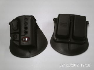 Newly listed FOBUS RH PADDLE HOLSTER GL 2 ND & MAG POUCH FITS GLOCK 17 