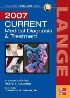 Current Medical Diagnosis and Treatment 2006, Paperback, Revised 