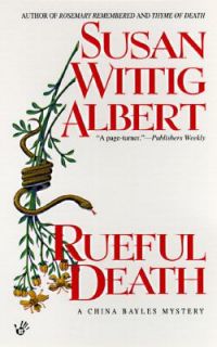 Rueful Death No. 5 by Susan Wittig Albert 1997, Paperback, Reprint 