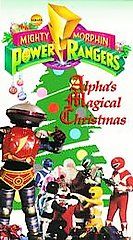 Mighty Morphin Power Rangers   Alphas Magical Christmas VHS