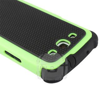 Green Armor High Protective Shock Proof Cover Case for Samsung Galaxy 