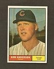 1961 topps 283 bob anderson chicago cubs near mint+ buy
