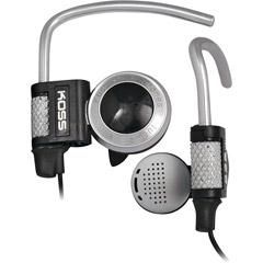 Koss KDE250 Ear Hook Headphones   Black Silver