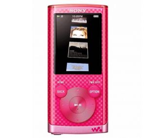 Sony Walkman NWZ E453 Pink 4 GB Digital Media Player