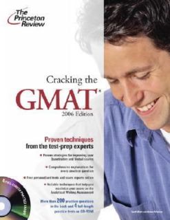 Cracking the GMAT 2006 Edition by Geoff Martz and Adam Robinson 2005 