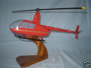 44 raven robinson r44 helicopter wood airplane model big