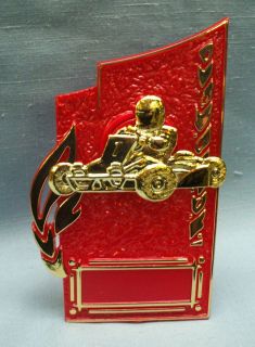 small stand go kart award trophy party favors red time