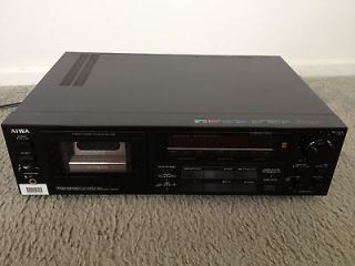 aiwa ad f780 stereo cassette deck time left $ 49