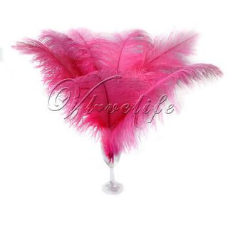 50PCS Ostrich Feathers approx 35 40cm/14 16in​ch wedding party