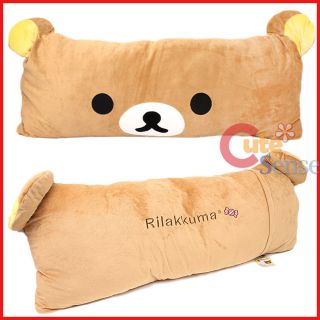 rilakkuma face pillow twin bed long cushion jumbo 38 one