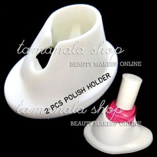 Pcs Rubber Bottle Holder Nail Art Varnish Polish Salon Tool New 