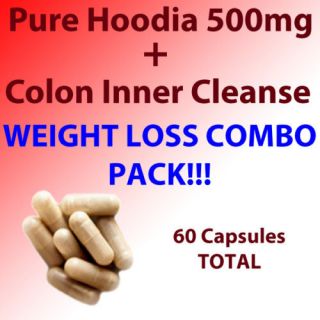 weightloss combo pure hoodia colon inner cleanse boost your weight