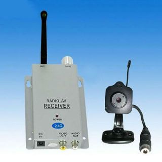 4Ghz Wireless Color Camera Security System Mini Spy Pinhole 