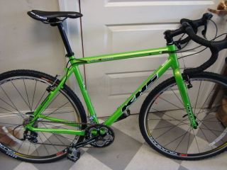   60 cm 24 XL KHS CX 200 CycloCross Bicycle Tiagra/105 lime green 2010