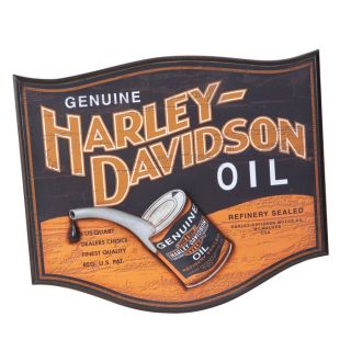harley davidso n oil can pub sign 