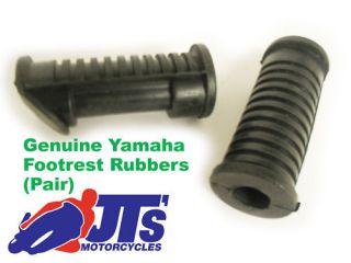FOOTREST RUBBERS (PAIR) SUIT YAMAHA YB100 RS100 RXS100 RS125 T50 T80 