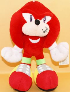 knuckle 10 new sonic the hedgehog plush doll toy from