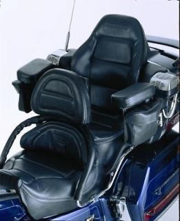 Passenger Armrest Set   Black   for Honda Goldwing GL1500 1500