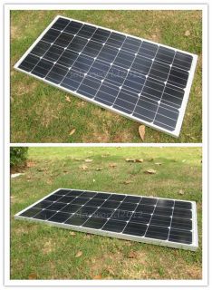 260w (2x130Watt) 12V mono solar panel, 130w 12volt mono crystalline 