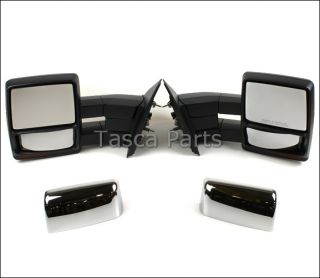   SIGNAL TRAILER TOW MIRRORS 2007 2012 FORD F 150 (Fits Ford F 150