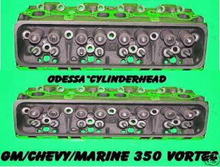 PAIR CHEVY GM MARINE 350 906 062 V8 VORTEC CYLINDER HEADS