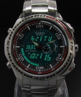 EFA 121 Dial Retro Bezel World Time by Casio Edifice F1 Red Bull 
