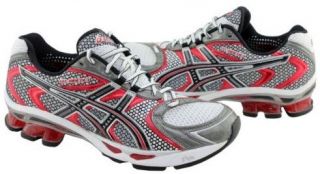 ASICS GEL KINETIC3 MENS SHOES/RUNNERS WHT/ONYX/FLAME US SIZES VIEW ON 