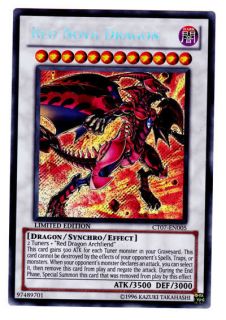 red nova dragon yugioh card secret rare ct07 en005 from